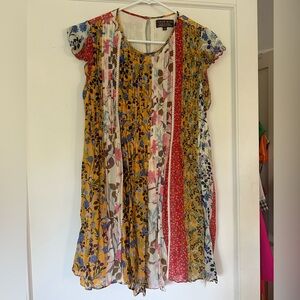 Varun Bahl Floral Patchwork Dress